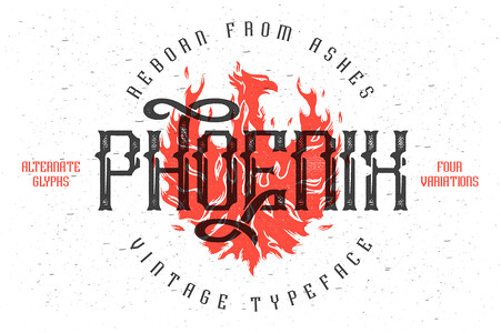 Phoenix Basic font